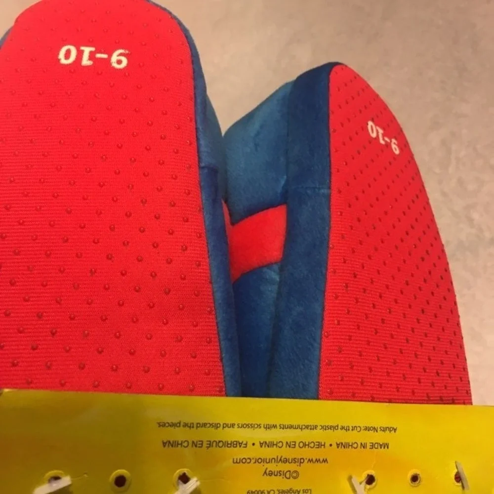 New‎ Mickey Mouse Slippers 11/12 non slip bottom